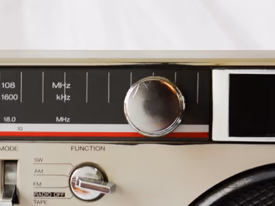 Dial del sintonizador del radiograbador